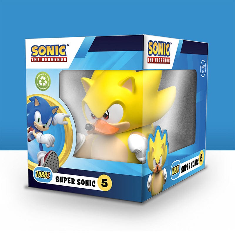 Official Sonic the Hedgehog ‘Super Sonic’ TUBBZ (Boxed Edition)