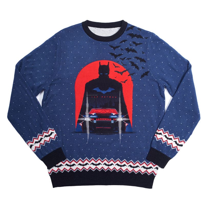 Just Geek Official The Batman Winter Jumper Ugly Sweater