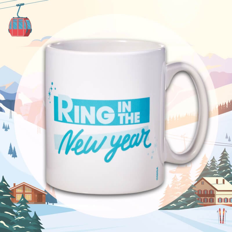 Sonic the Hedgehog Official Sonic the Hedgehog New Year Mug