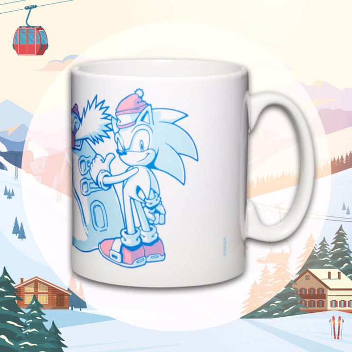 Sonic the Hedgehog Official Sonic the Hedgehog Snow Fun Mug