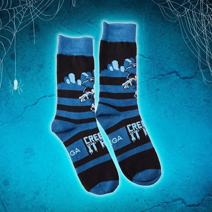 Sonic the Hedgehog Official SEGA Halloween Creepin' It Real Socks (One Size)