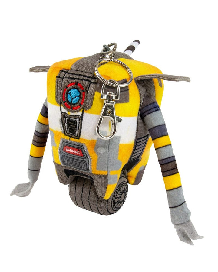 One Size Official Borderlands 3 Claptrap Keyring Plush / Plushie