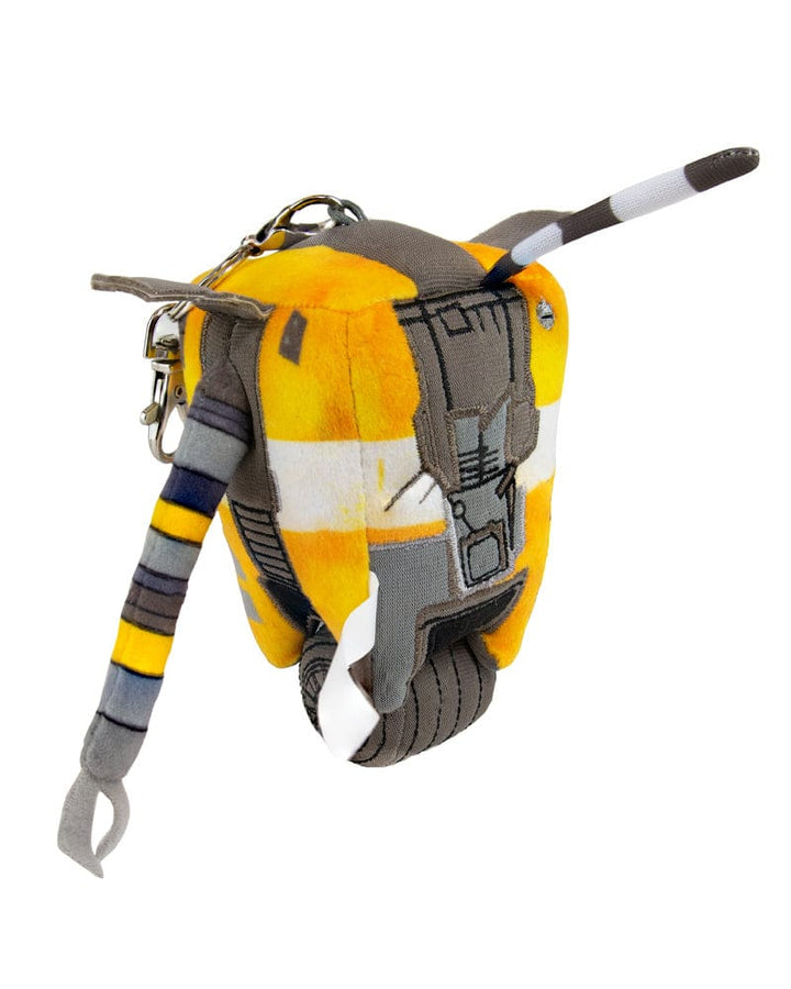 One Size Official Borderlands 3 Claptrap Keyring Plush / Plushie