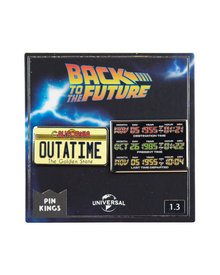 Pin Kings Official Back to the Future Enamel Pin Badge Set 1.3