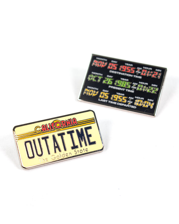 Pin Kings Official Back to the Future Enamel Pin Badge Set 1.3