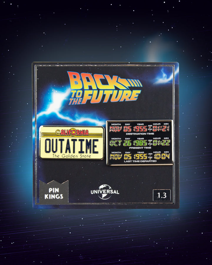 Pin Kings Official Back to the Future Enamel Pin Badge Set 1.3