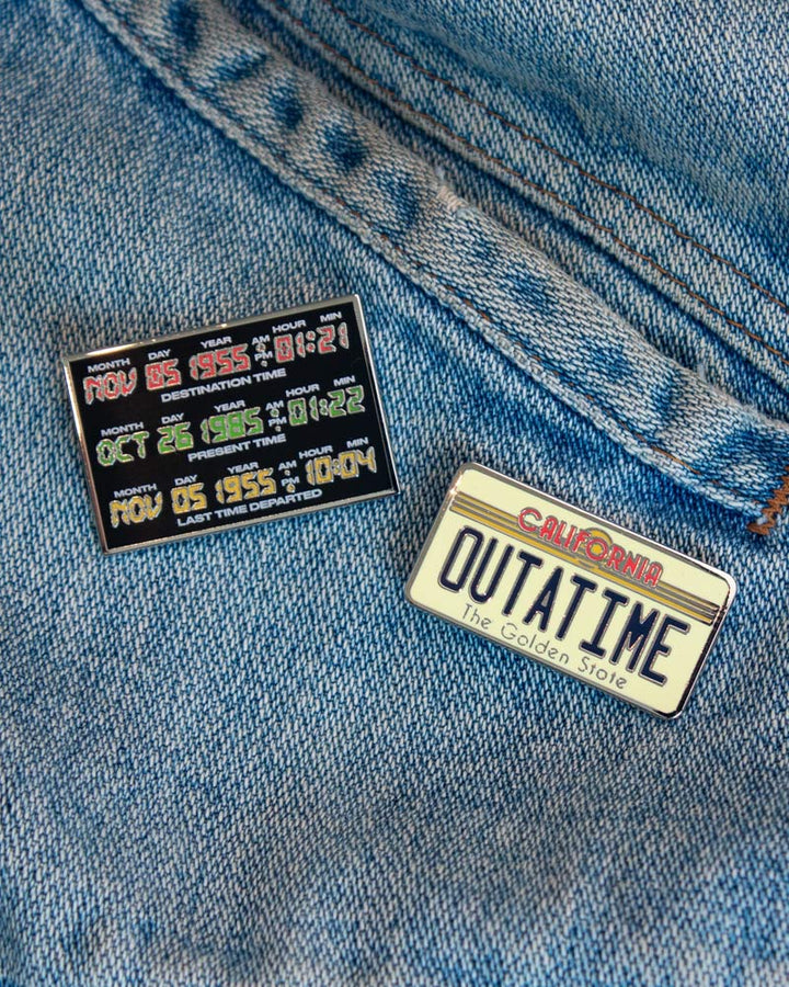Pin Kings Official Back to the Future Enamel Pin Badge Set 1.3
