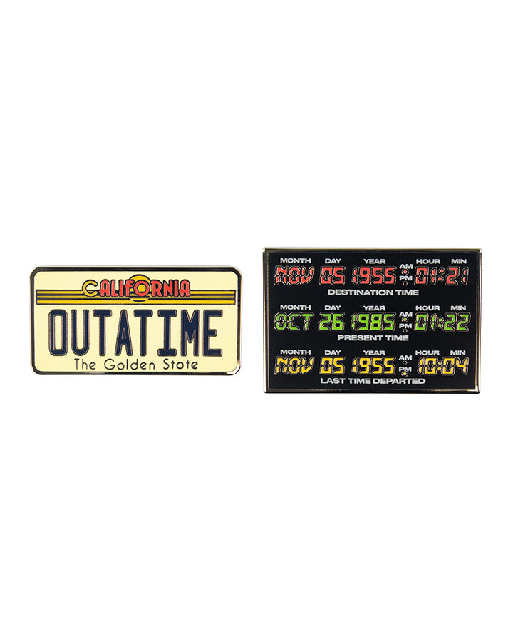 Pin Kings Official Back to the Future Enamel Pin Badge Set 1.3
