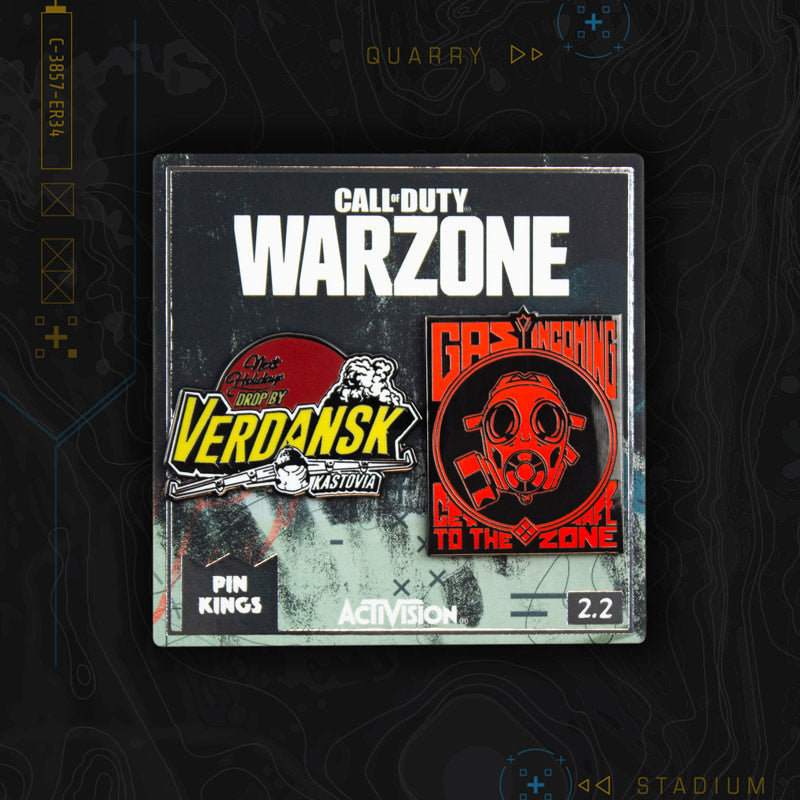 Pin Kings Official Call of Duty Warzone Enamel Pin Badge Set 2.2