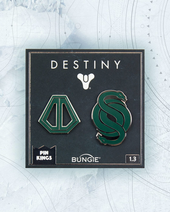 Pin Kings Official Destiny Enamel Pin Badge Set 1.3 - Gambit