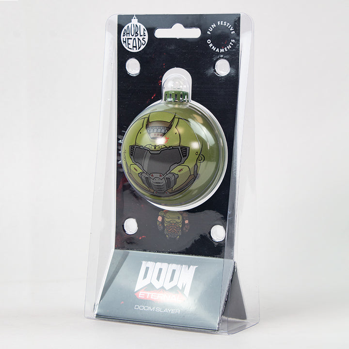 Bauble Heads Official DOOM ‘DOOM Slayer’ Christmas Decoration / Ornament