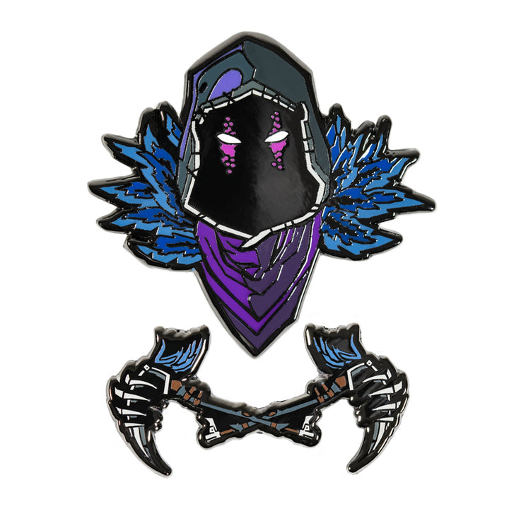 Pin Kings Official Fortnite Enamel Pin Badge Set 1.1 - Raven