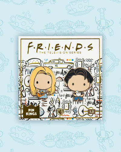 Pin Kings Official Friends Enamel Pin Badge Set 1.3 - Phoebe & Joey