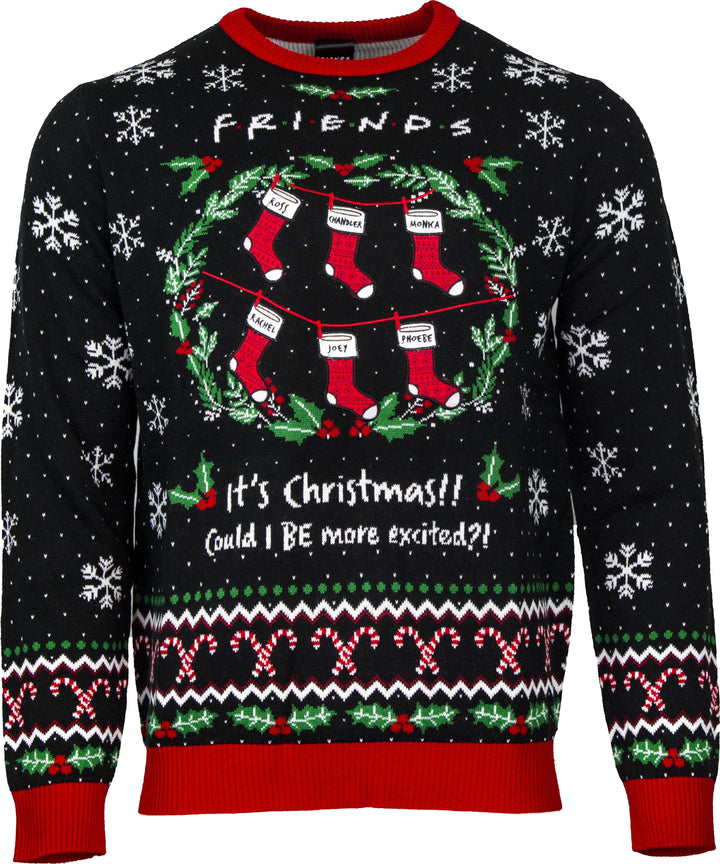 Official Friends ‘Could I BE more excited’ Christmas Jumper / Ugly Sweater