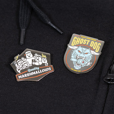 Pin Kings Official Ghostbusters Enamel Pin Badge Set 2.2 – Quality Marshmallows & Ghost Dog
