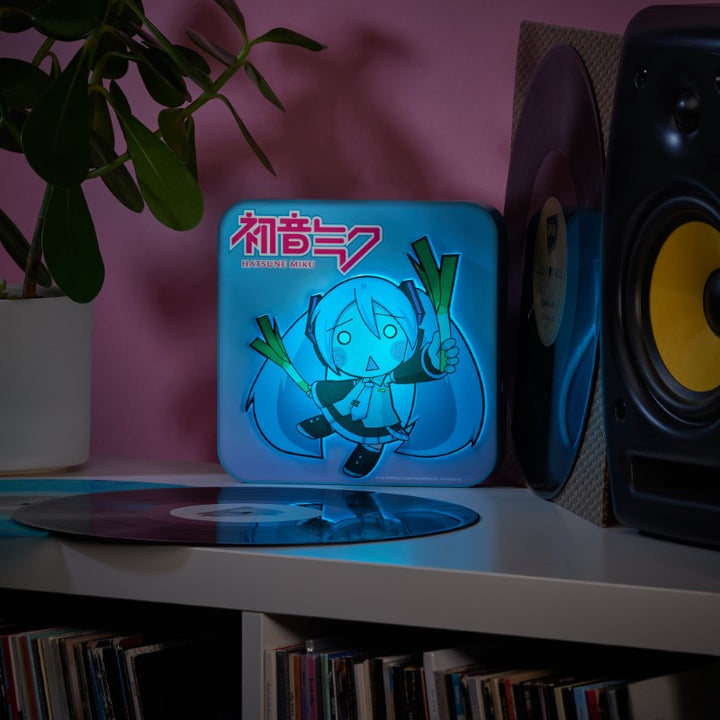 Official Hatsune Miku 3D Desk Lamp / Wall Light