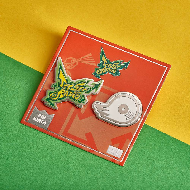 Pin Kings Official SEGA Jet Set Radio Enamel Pin Badge Set 1.1