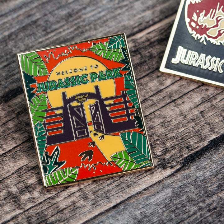 Pin Kings Official Jurassic Park Enamel Badge Set 1.1