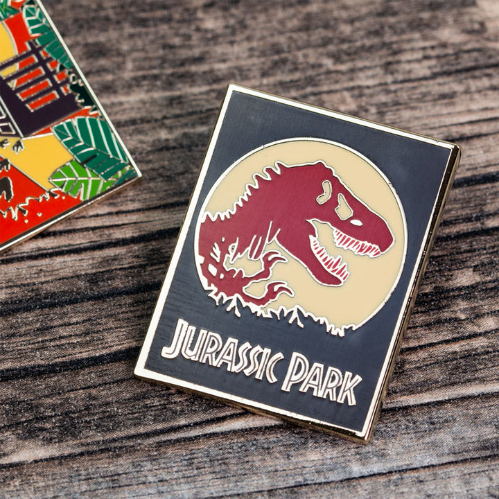 Pin Kings Official Jurassic Park Enamel Badge Set 1.1
