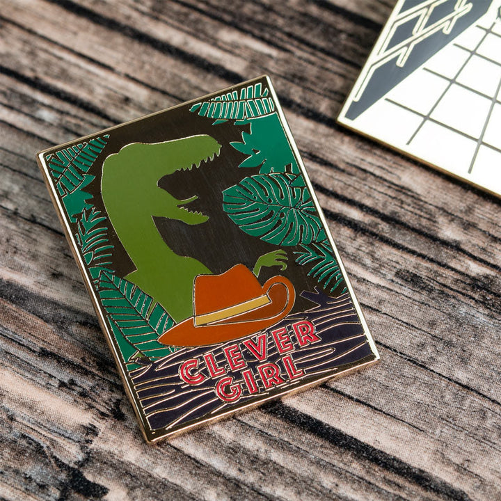 Pin Kings Official Jurassic Park Enamel Badge Set 1.3