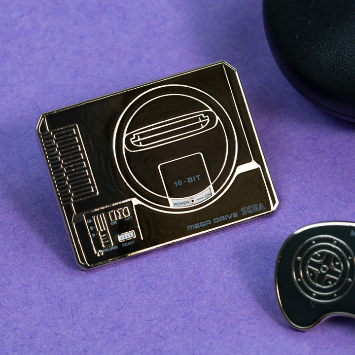 Pin Kings Official SEGA Console Enamel Pin Badge Set 1.1 – Mega Drive