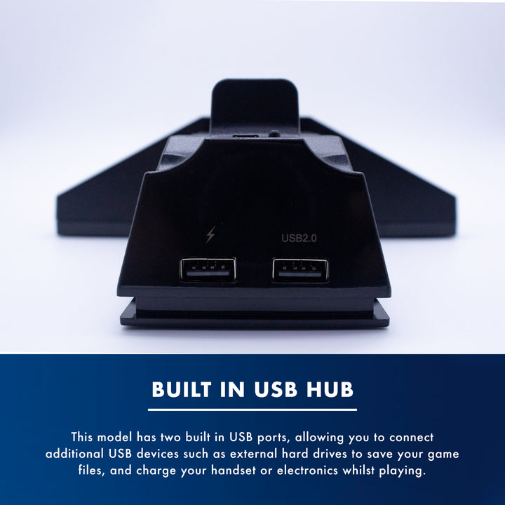 Numskull PlayStation PS4 Multi-Function 5 in 1 Docking Station / Console Stand