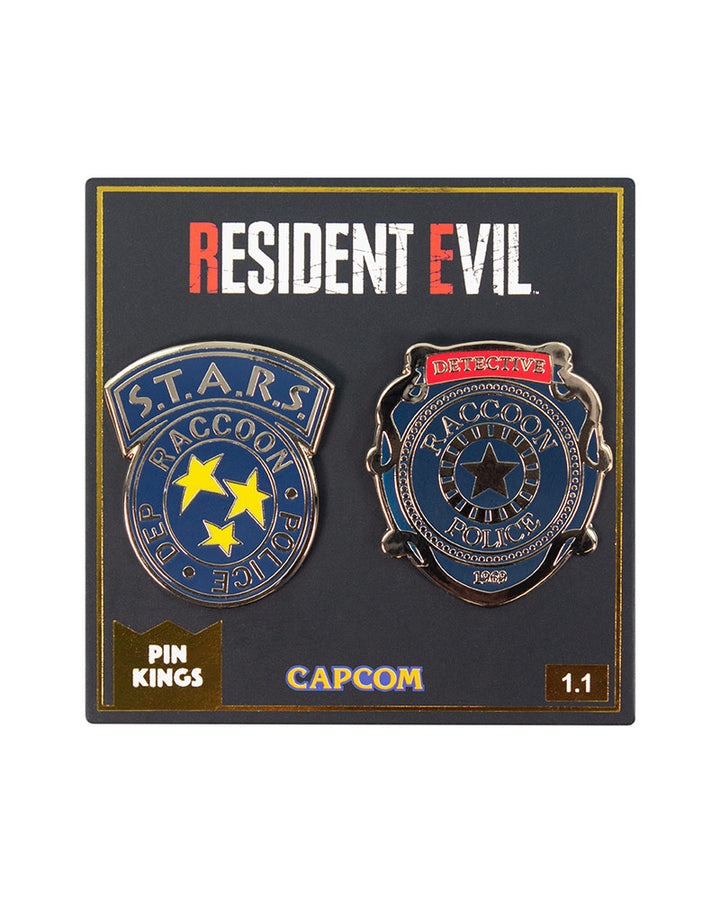 Pin Kings Official Resident Evil Enamel Pin Badge Set 1.1