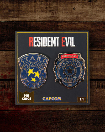 Pin Kings Official Resident Evil Enamel Pin Badge Set 1.1