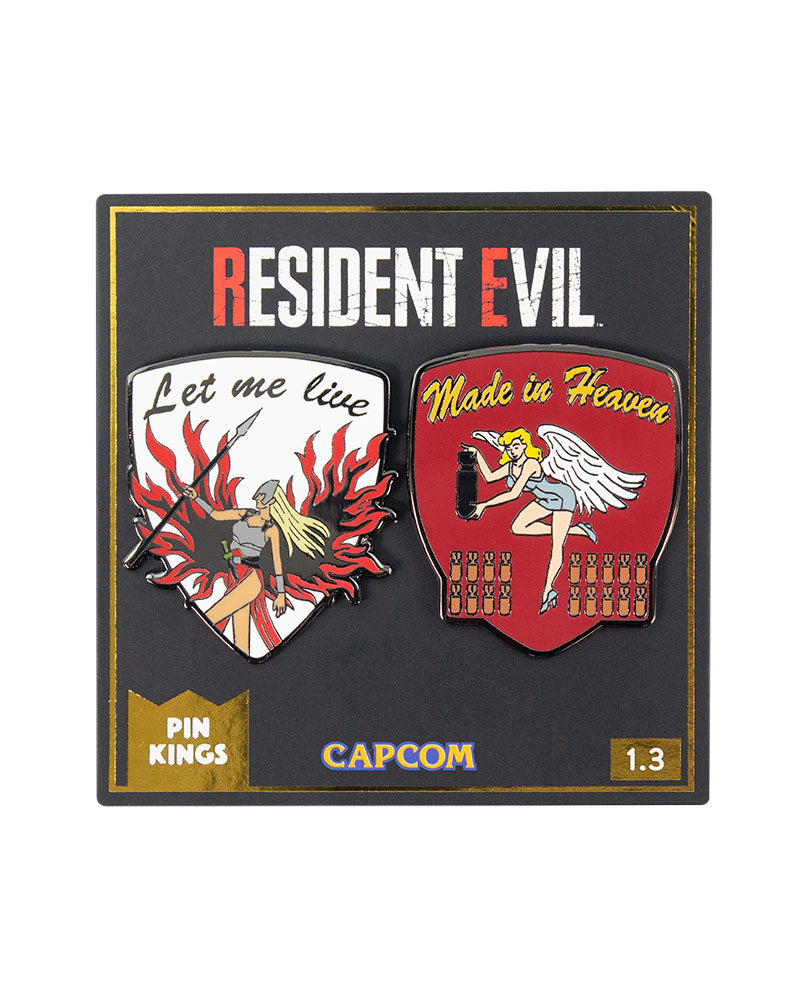 Pin Kings Official Resident Evil Enamel Pin Badge Set 1.3