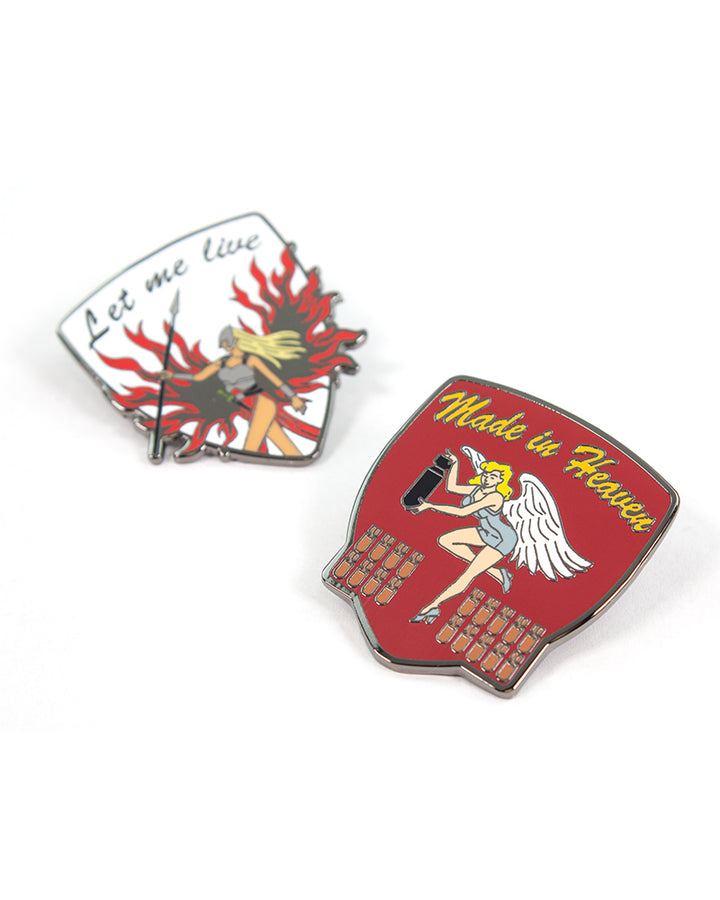 Pin Kings Official Resident Evil Enamel Pin Badge Set 1.3