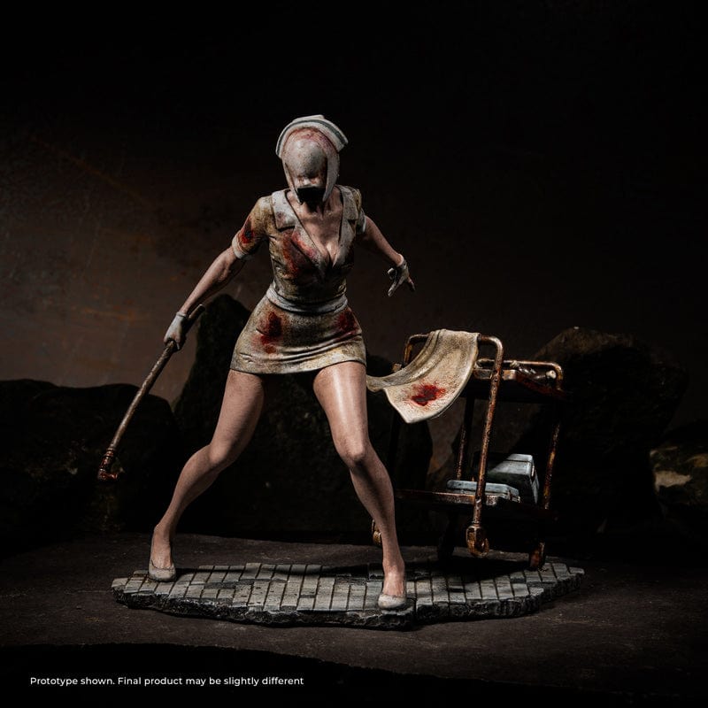 Silent Hill 2 Bubble Head Nurse 10-Inch Collectible Figure - LDD Presents Horror Doll With Articulation