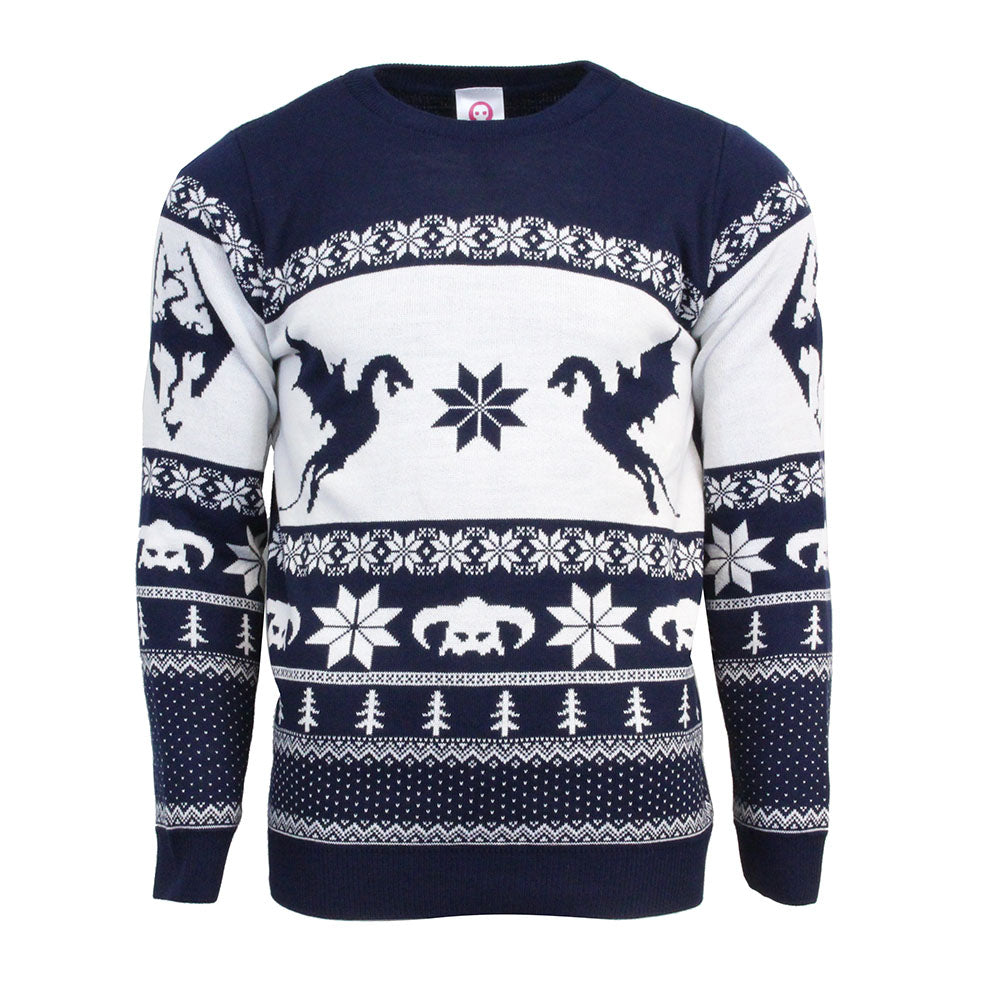 Elder scrolls christmas sweater best sale