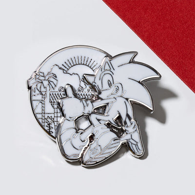 Pin Kings Official Modern Sonic the Hedgehog Japanese Style Pin Badge Set 1.1