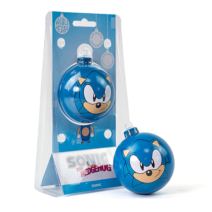 Bauble Heads Official Sonic The Hedgehog ‘Sonic’ Christmas Decoration / Ornament