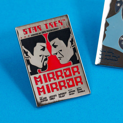 Pin Kings Official Star Trek Enamel Pin Badge Set 1.1 – Mirror Spock & The City on The Edge