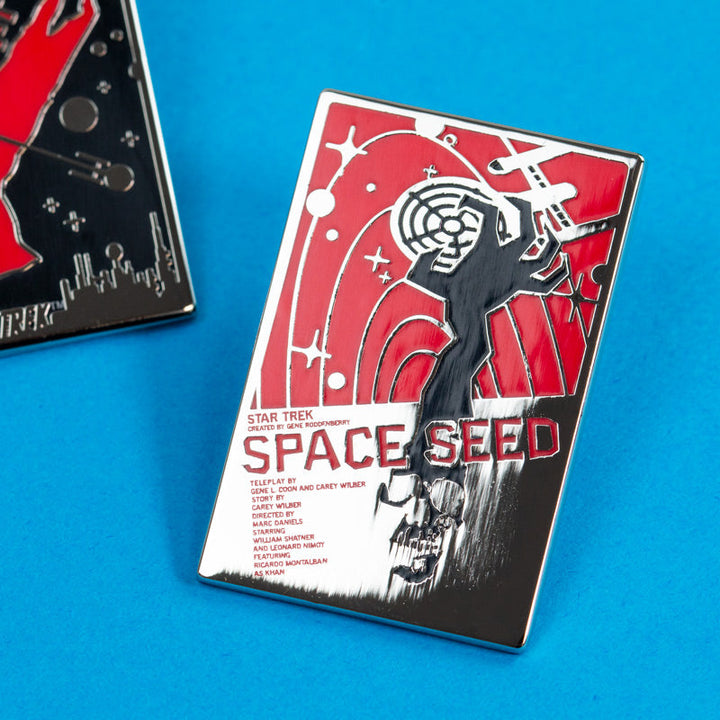 Pin Kings Official Star Trek Enamel Pin Badge Set 1.2 – The Devil in the Dark & Space Seed