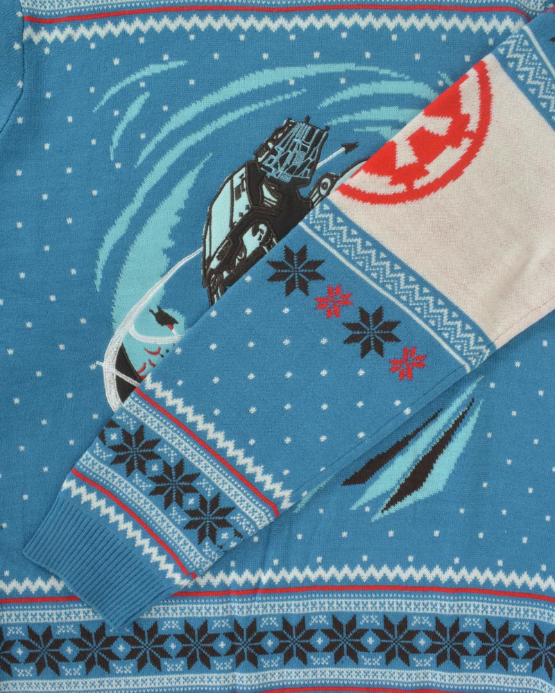 Official Star Wars AT-AT Battle of Hoth Christmas Jumper / Ugly Sweater
