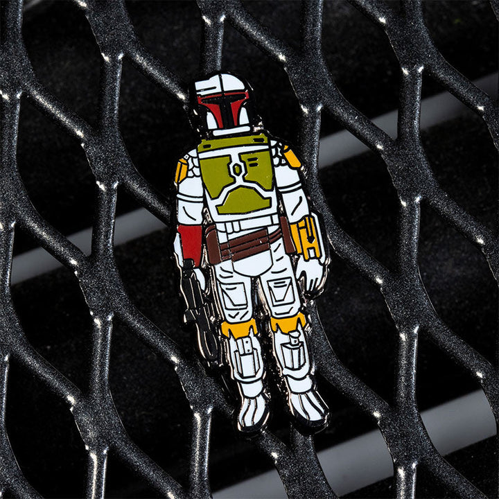 Pin Kings Official Star Wars Enamel Pin Badge Set 1.11– Boba Fett and Leia Organa (Bespin Gown)