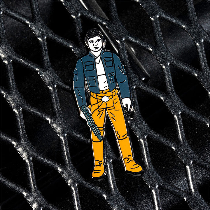Pin Kings Official Star Wars Enamel Pin Badge Set 1.18 – Han Solo (Bespin Outfit) and Lobot