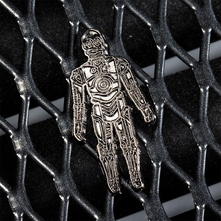 Pin Kings Official Star Wars Enamel Pin Badge Set 1.22 – C-3PO and Luke Skywalker (Hoth Battle Gear)