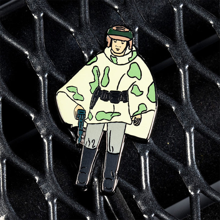 Pin Kings Official Star Wars Enamel Pin Badge Set 1.35 – 8D8 and Princess Leia Organa (in Combat Poncho)