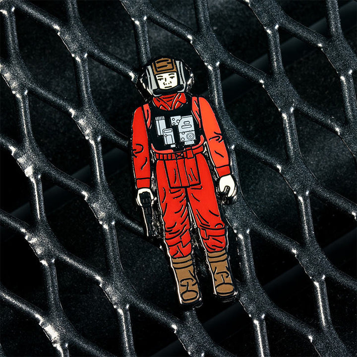 Pin Kings Official Star Wars Enamel Pin Badge Set 1.37 – B-Wing Pilot and Klaatu (in Skiff Guard Outfit)