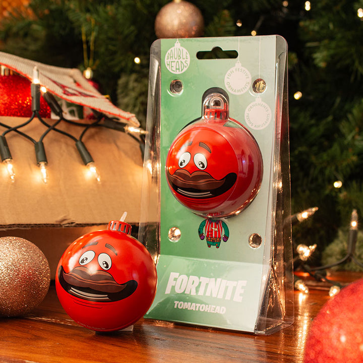 Bauble Heads Official Fortnite ‘Tomatohead’ Christmas Decoration / Ornament