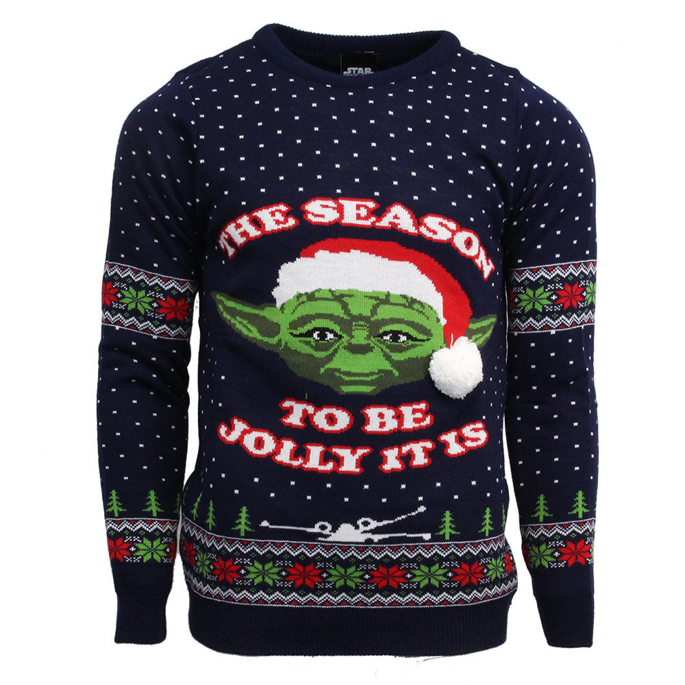 Star Wars Ugly Christmas Sweater Men Women's Star Wars Baby Yoda