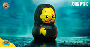 Introducing the First Edition John Wick TUBBZ Cosplaying Rubber Duck Collectible!