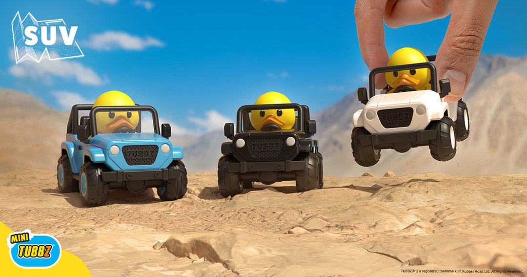 Mini SUV tubbz duck collectible toy