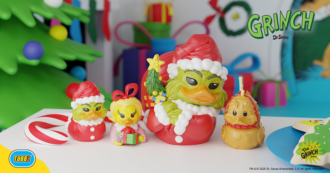 New First Edition Grinch & Mini TUBBZ Bring Holiday Mayhem
