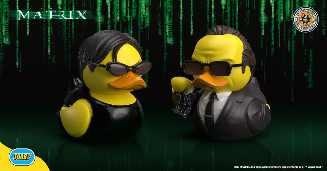 New Matrix TUBBZ Collectibles: Agent Smith & Trinity Join the Fight