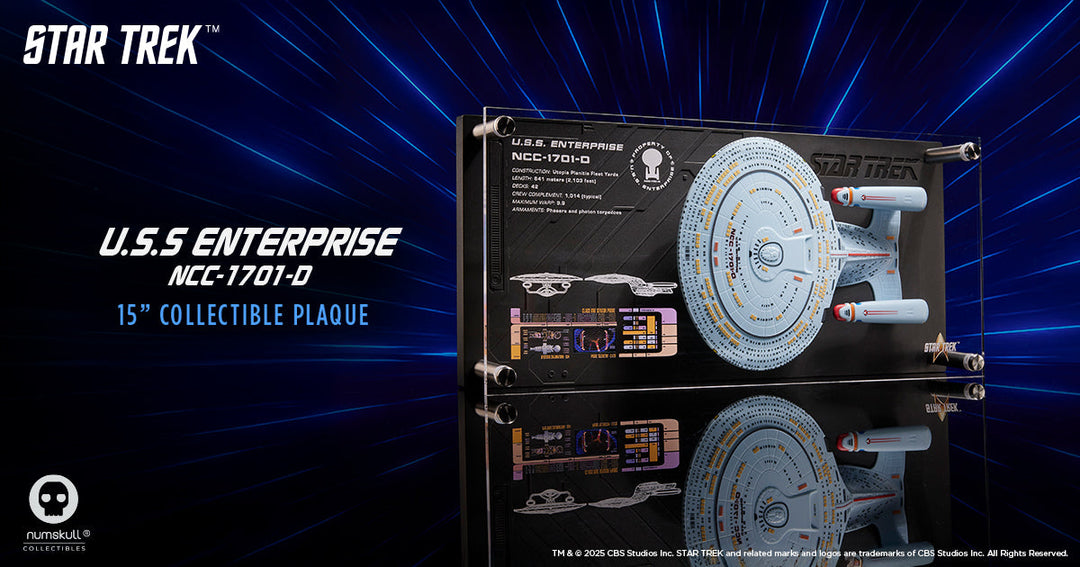 Warp Speed! The USS Enterprise-D Plaque Joins the Numskull Fleet