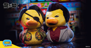 Kazuma Kiryu & Goro Majima Join the TUBBZ Plush Family!